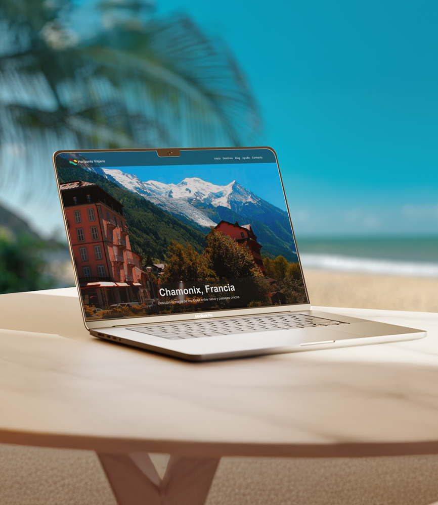 Landing page UX/UI para creadora de contenido